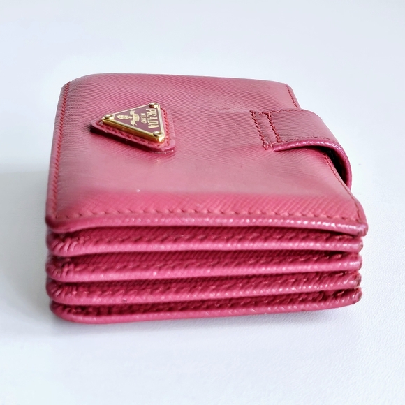 Prada Pink Accordion Card Holder Wallet - Picture 4 of 12